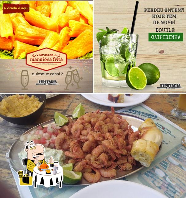 Comida em Espetaria da Praia