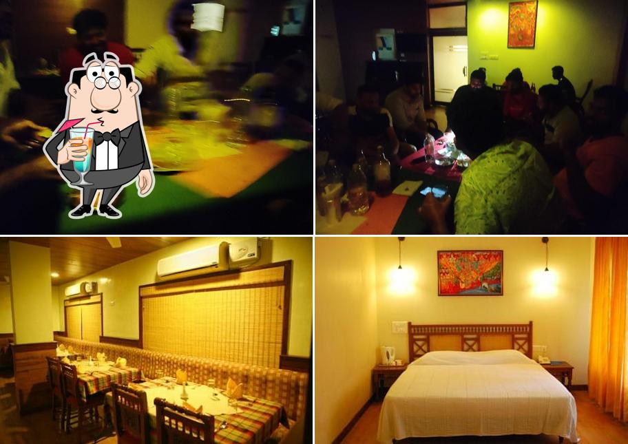 The picture of Hotel Aramana, Manjapra’s drink and interior