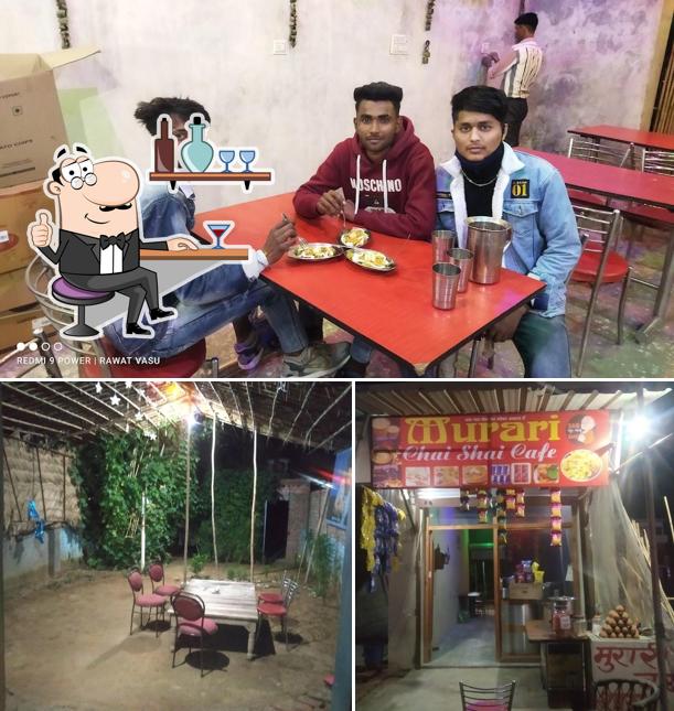 The interior of Krishna Murari da chacha family dhaba