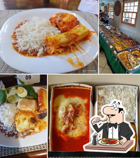 Comida em Parmegiana's restaurante - Piracicaba