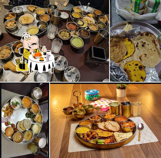 Food at Rajsi Ghoomer Rajasthani Thali Restaurant