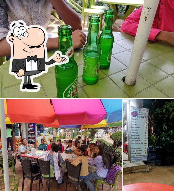 Take a seat at one of the tables at The Royal Lebanese