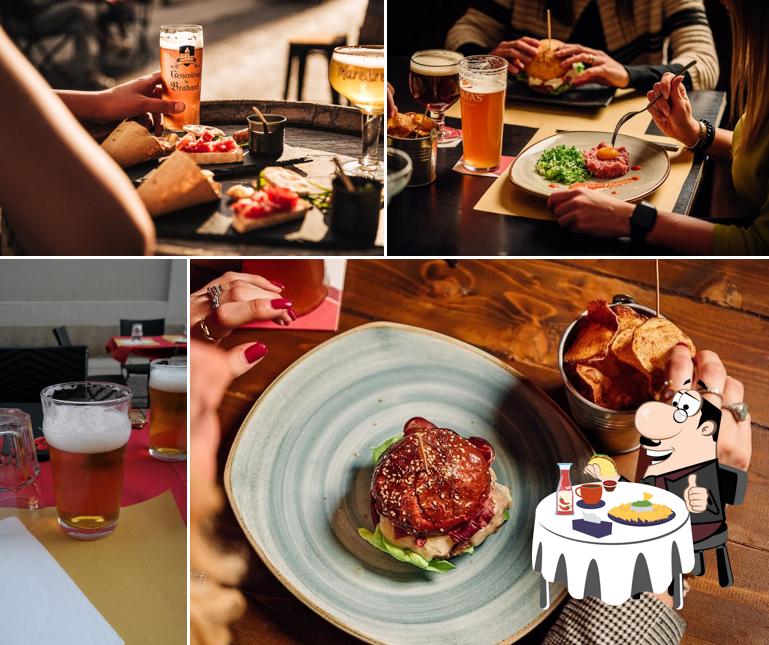 Piatto di formaggi al Pub Tip Tap