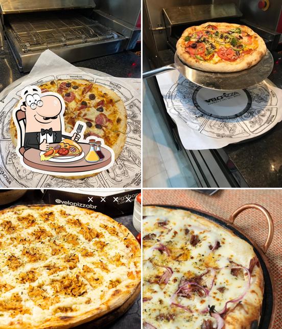 Consiga pizza no Velopizza