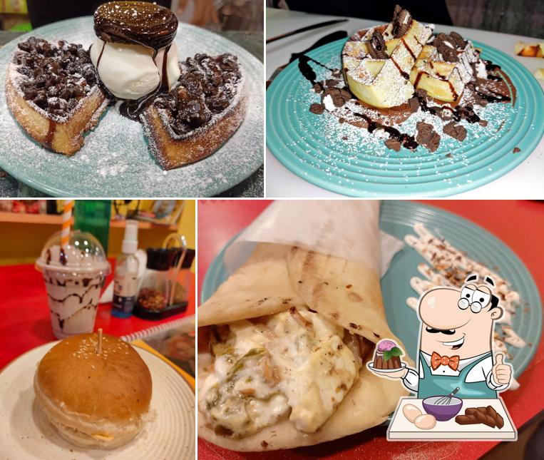 Salt n Spice serves a selection of desserts