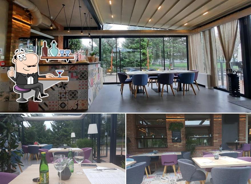 Gli interni di Terrazza Mihita