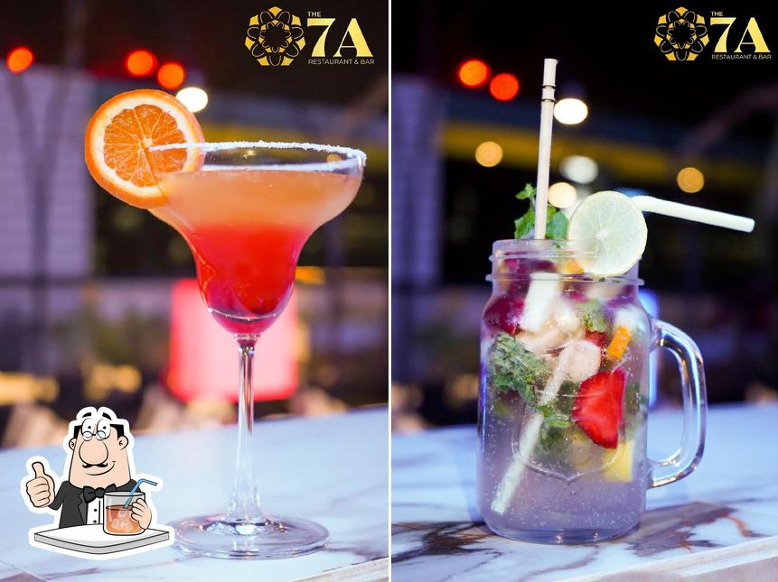 Try a drink from the menu