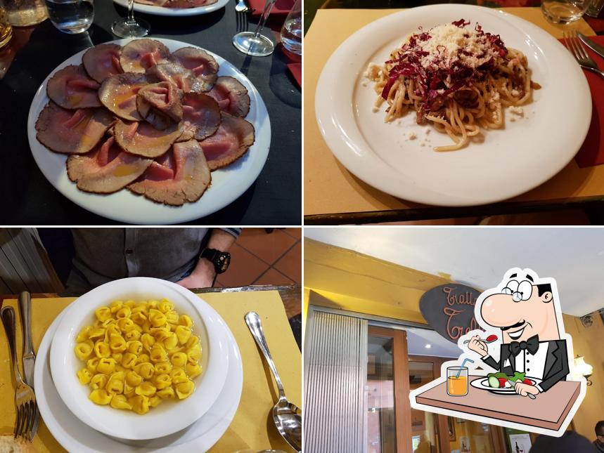 Platti al Trattoria Trebbi
