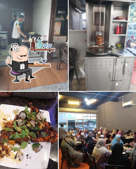 The interior of Arabian Delight