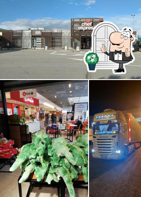 Gli esterni di Autogrill Lucignano Est