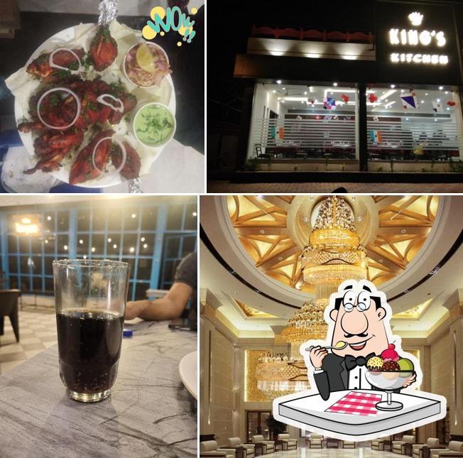 King's Kitchen serves a variety of sweet dishes
