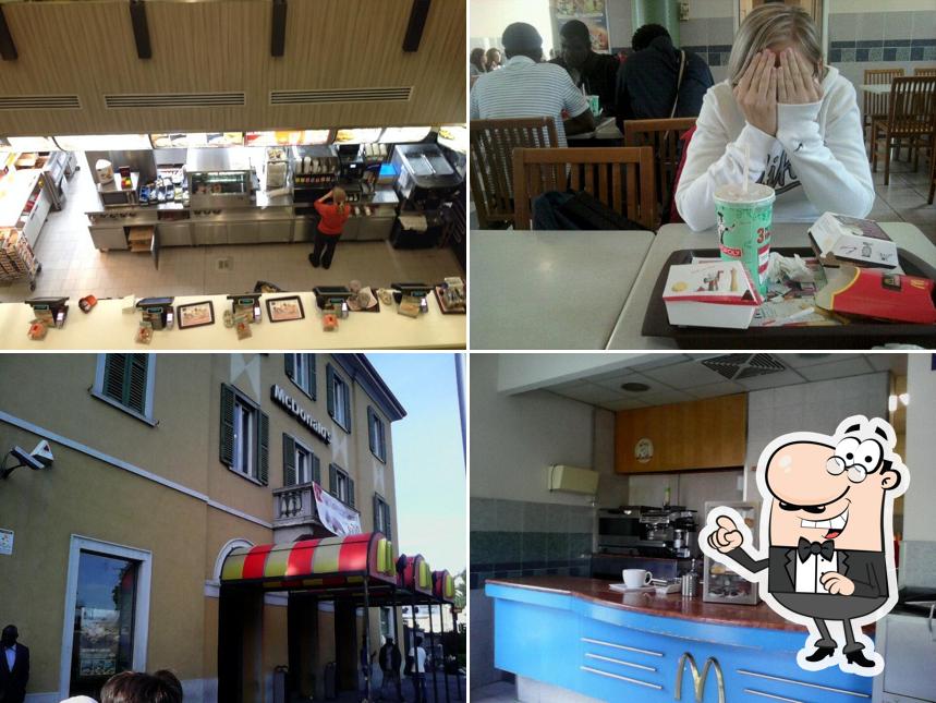 Gli interni di McDonald's Bergamo Piazza Marconi