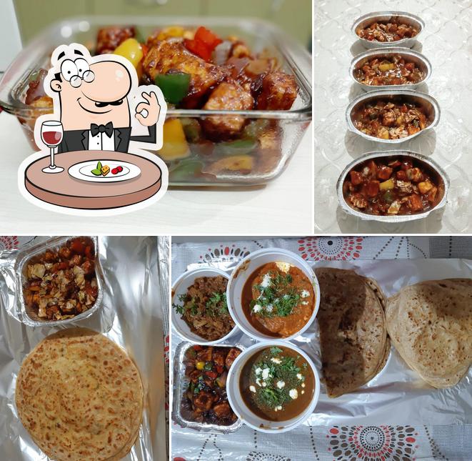 Food at Anita's Punjabi Rasoi