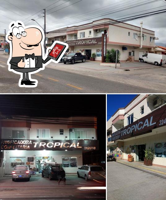 O exterior do Panificadora e Confeitaria Tropical