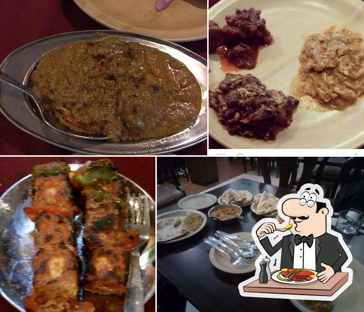 Food at Ballygunge Dhaba