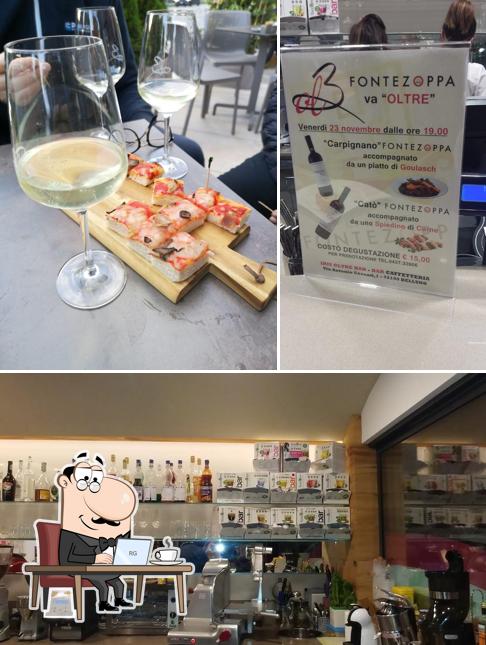 Gli interni di Bar Ol3