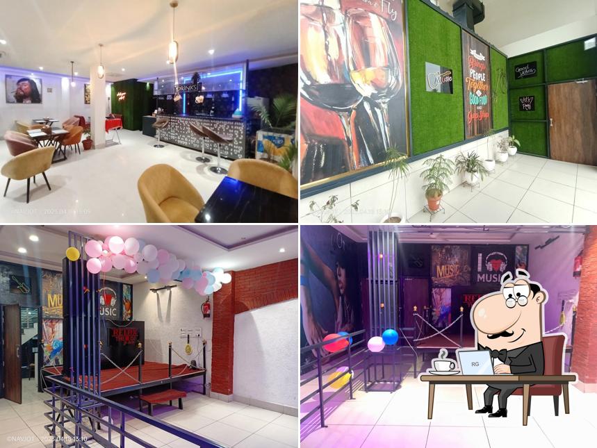 Check out how Gup Shup Adda looks inside