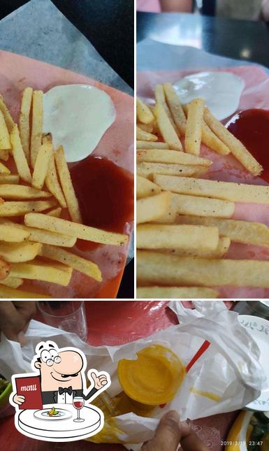 Food at ice berg