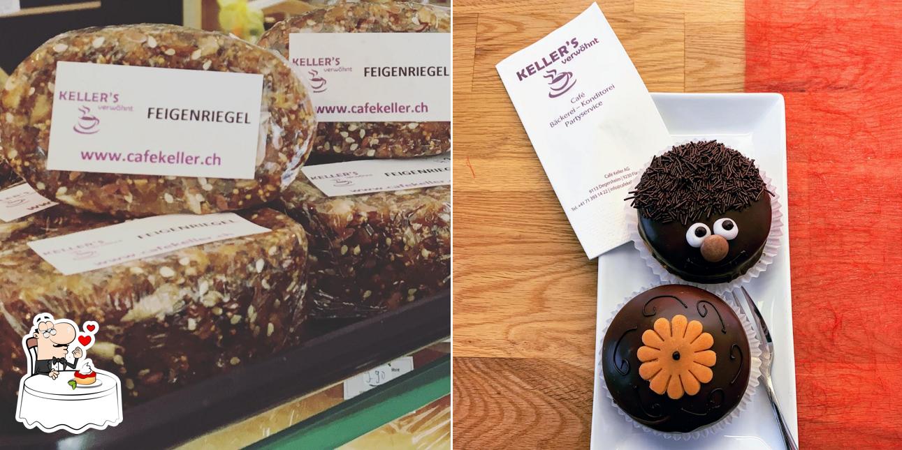 Keller's verwöhnt Flawil serve un'ampia varietà di dessert