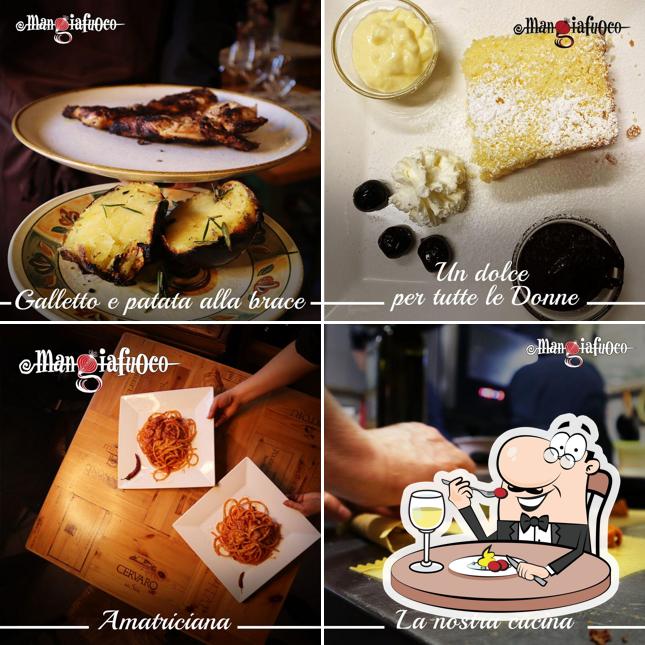 Cibo al Ristorante Mangiafuoco Grottaferrata