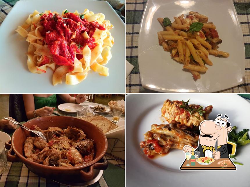 Cibo al Ristorante Taverna Verde da Morzariello