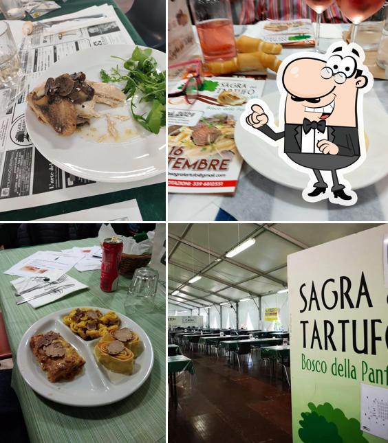 La foto della interni e cibo di Sagra del Tartufo Bianco - Tuber Magnatum Pico
