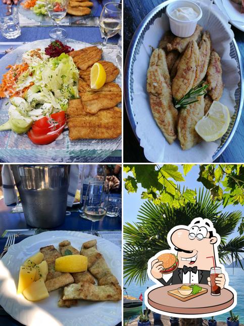 Prenditi un hamburger a Seerestaurant und Fischerei Schwybogen