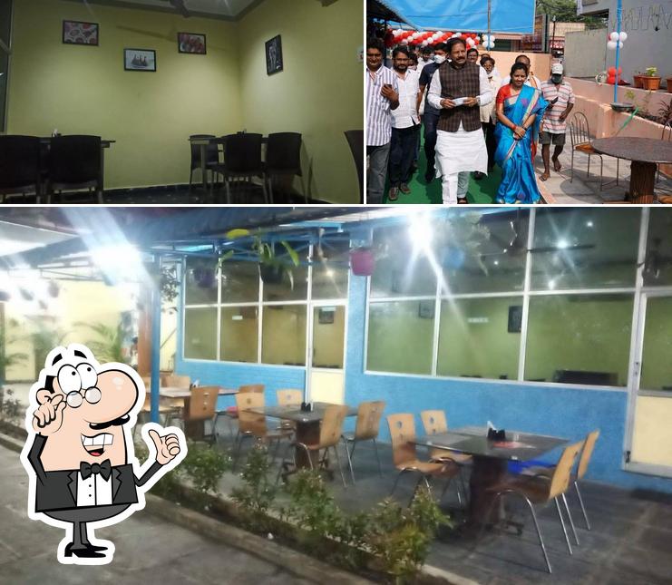 The interior of Sri Lakshmi Family Restaurant