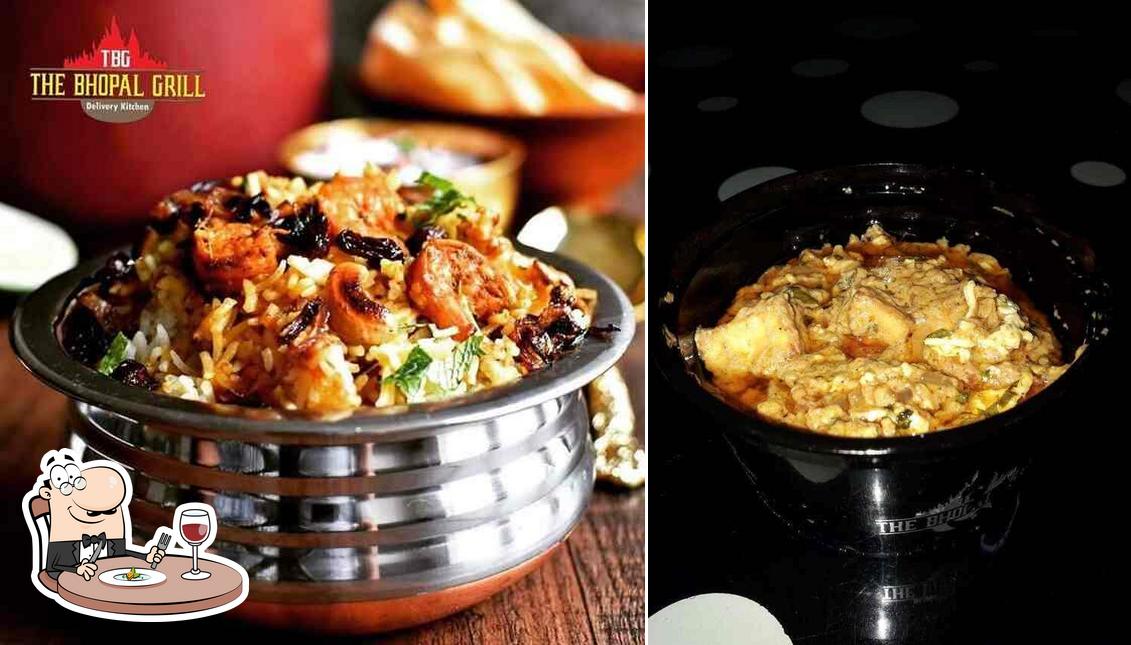 Food at The Bhopal Grill