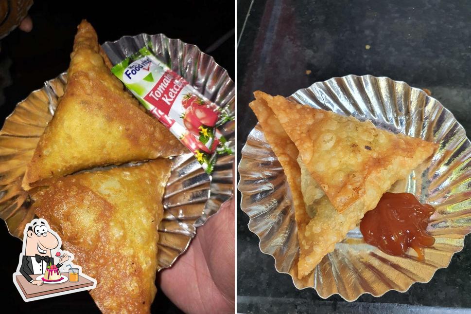 Don’t forget to order a dessert at Akhtar’s Samosa