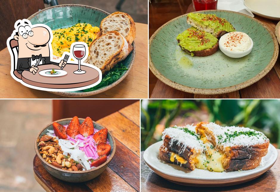 Comida em Botanikafé Jardins