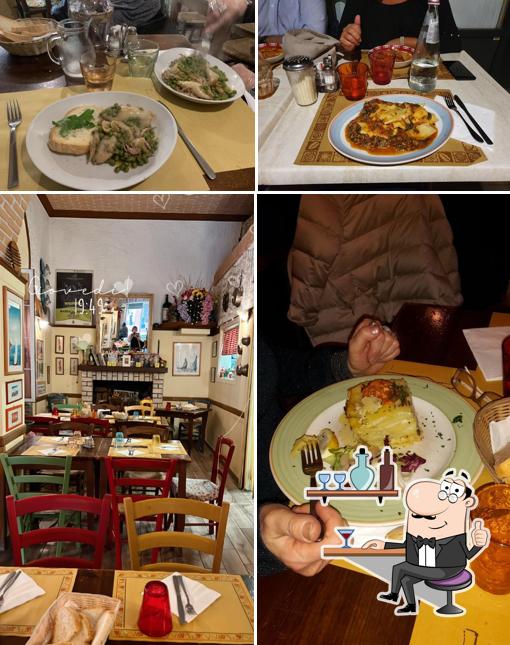 Gli interni di Bar Trattoria "Lo Storno"