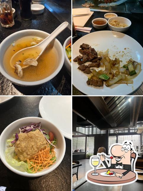 Comida em Benihana Brasil