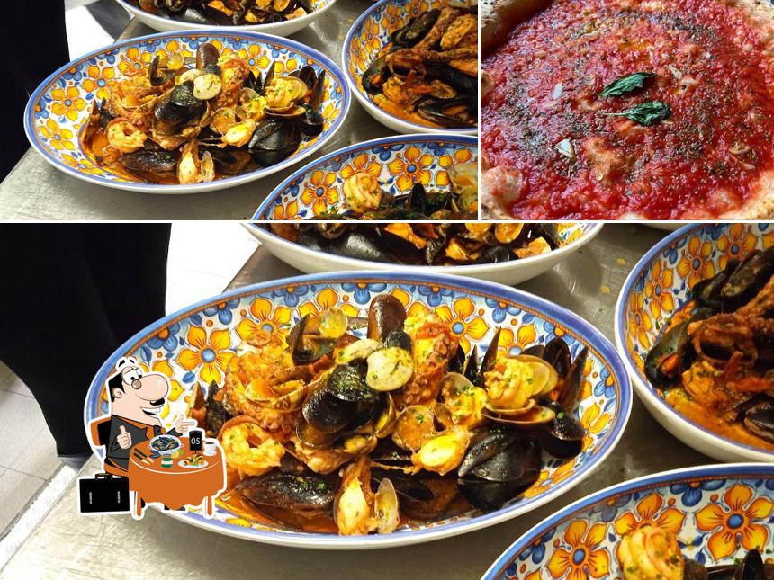 Cozze al Ristorante Pizzeria Bianco