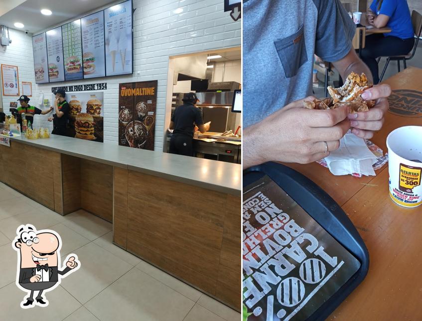 Veja imagens do interior do Burger King