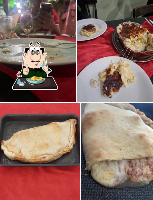 Platos en Cantina Al Caberno