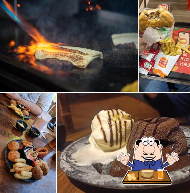 Comida em Deuses Nórdicos Restaurante