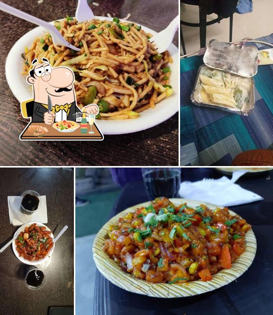 Food at GVD Soni's Cafe