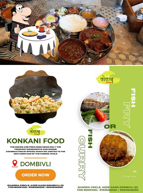 Cheese plate at Konkan Curry Seafood Restaurant