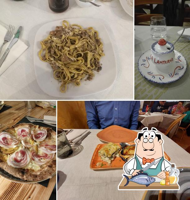 Salmone grigliato al La Lanterna Ristorante Pizzeria