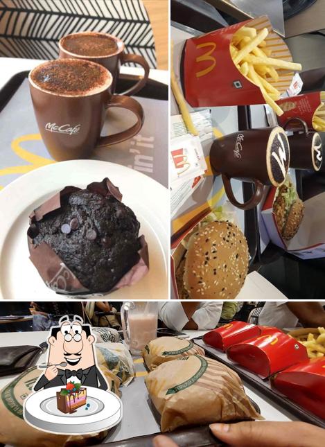 Chocolate cake at McDonald's