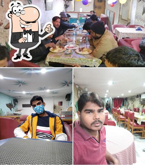 The interior of Pranjal Family Restaurant