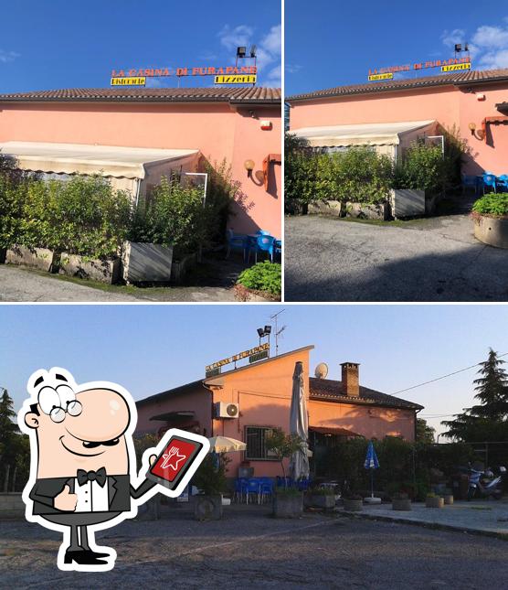 Gli esterni di La Casina Di Furapane