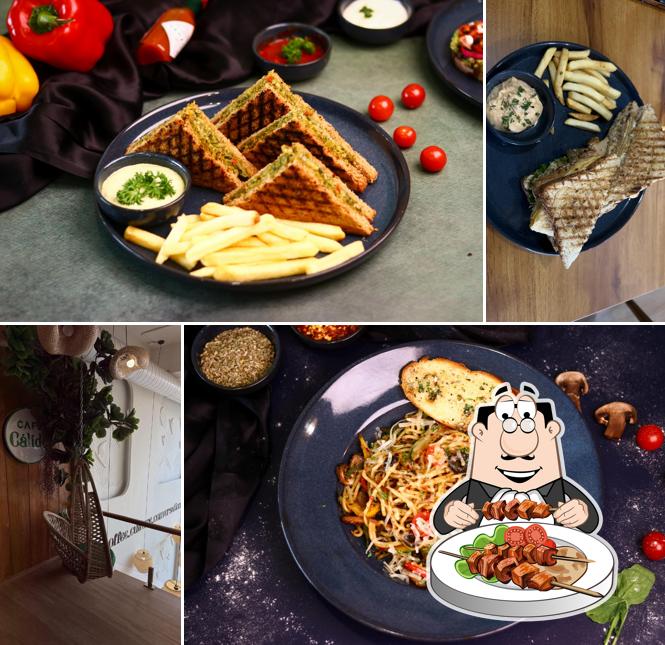 Food at Cafe Calido Gurgaon