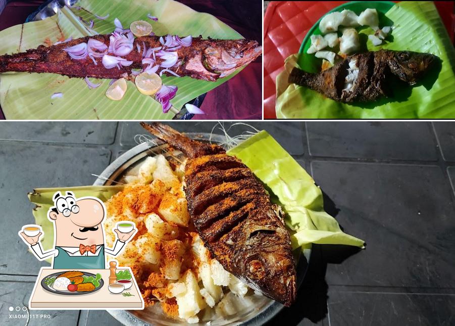 Food at Famous Fresh Fish Fry