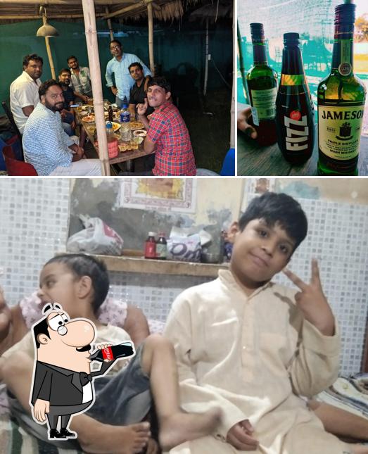 Check out the image showing drink and food at Kabila cafe