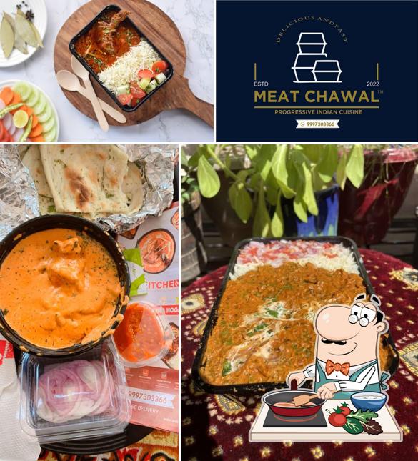 Chicken curry at Meat Chawal