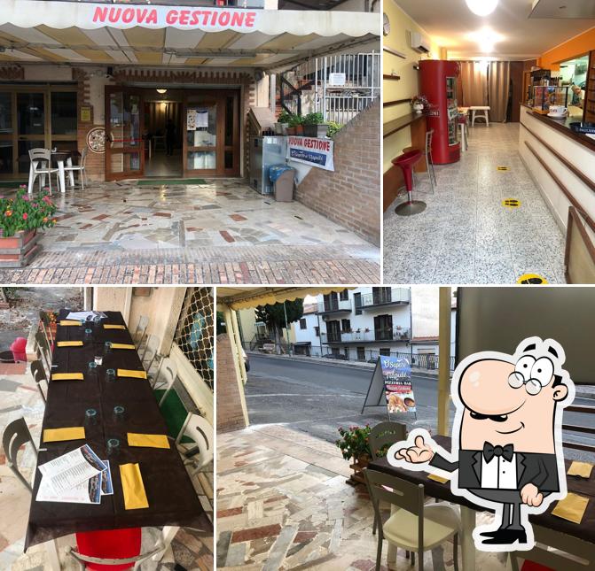 Gli interni di O' Sapore è Napulè