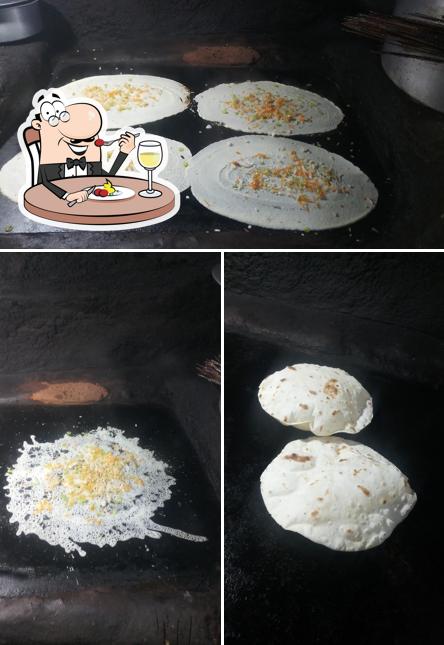 Meals at Om Nagalakshmi Hotel