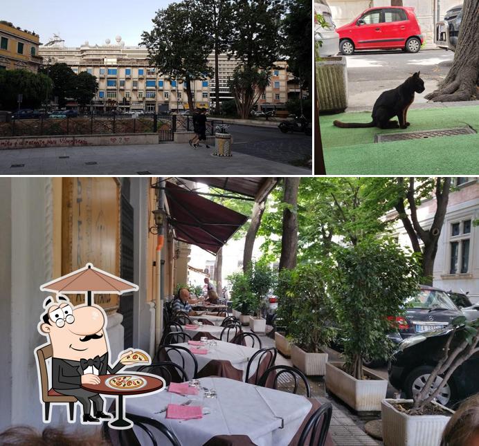 Gli esterni di Osteria del Campanile